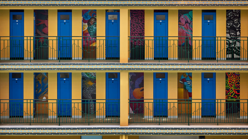 Installation monumentale meduse David Roulleau Molitor